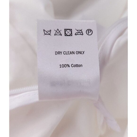 Molly Goddard Casual Cotton Pants Size UK 10 US S Womens White NWT - Picture 12 of 13